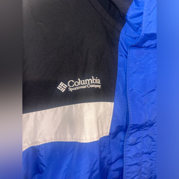 Columbia‎ Bugaboo Jacket Mens XXL  Blue Black  Outdoor Hiking - Picture 2 of 4